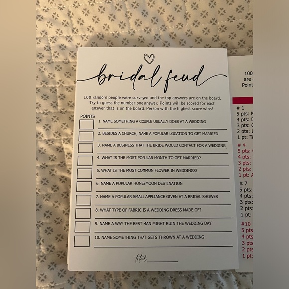 Bridal Shower Party Games - Picture 8 of 11